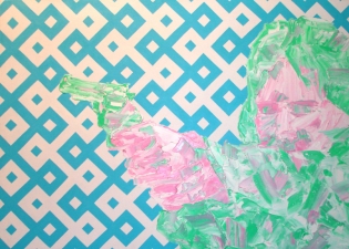 John Weston The End of Reason Oil and Acrylic on Canvas