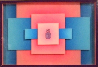 John Weston The End of Reason Acrylic on Plexiglass and Enamel on Wood