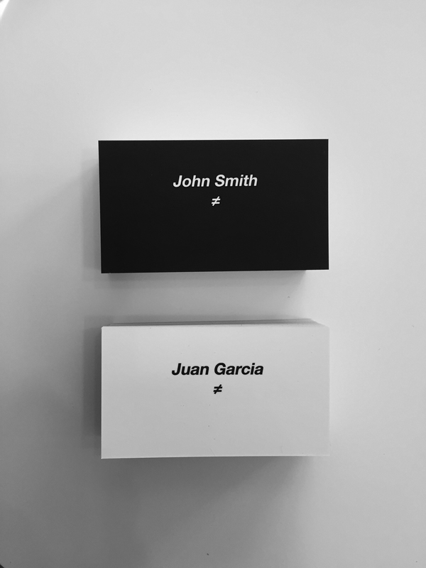 Juan R. Garcia "...just like John Smith" 