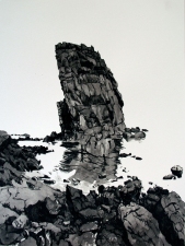 Katherine Sullivan Seascapes, Works on Paper Pen and Ink on Paper