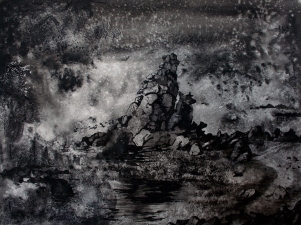 Katherine Sullivan Seascapes, Works on Paper Pen and Ink on Paper