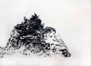 Katherine Sullivan Seascapes, Works on Paper Pen and Ink on Paper
