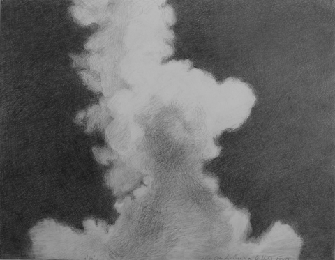 Marsha Goldberg "Smoke Rises...": Drawings 2011-2012 graphite