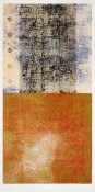Marsha Goldberg Works on Paper 2004-2005 woodblock monoprint with colored pencil, india ink, and graphite