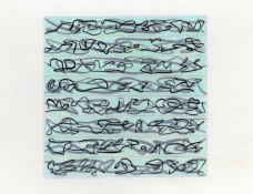 Marsha Goldberg Lost Language: Drawings 2009-2012 india ink and colored pencil