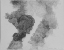 Marsha Goldberg "Smoke Rises...": Drawings 2011-2012 graphite