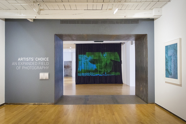  danse serpentine (doubled and refracted) Installation view, Artists' Choice: An Expanded Field of Photography