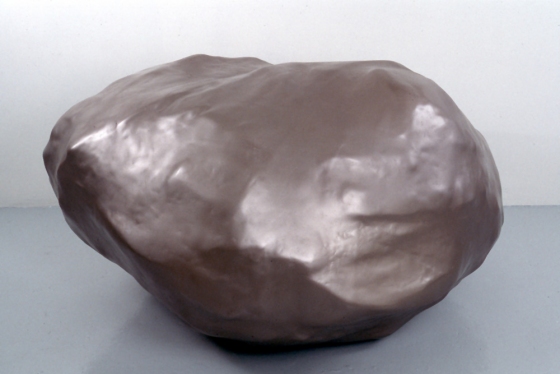 MiYoung Sohn Rocks fiberglass resin, foam, paint