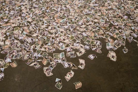 MiYoung Sohn Money color inkjet prints
