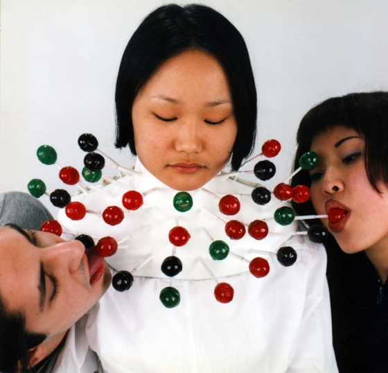 MiYoung Sohn Archive C-print (lollipops, plaster bandage, plasti-coat)