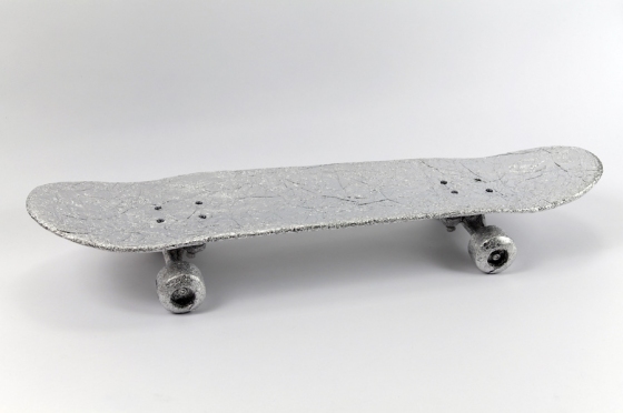 MiYoung Sohn Metal aluminum foil, skateboard hardware