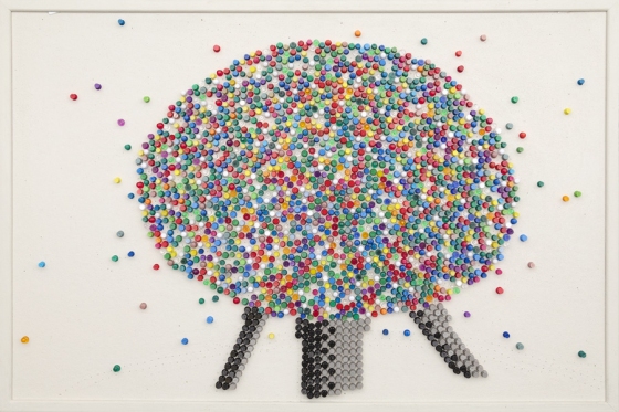 MiYoung Sohn Push Pins push pins, corkboard, paint