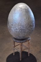 MiYoung Sohn Metal aluminum foil, stool