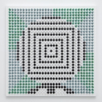 MiYoung Sohn Push Pins push pins, homosote, wood, paint
