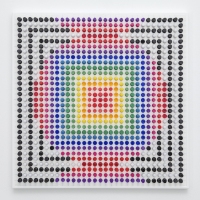 MiYoung Sohn Push Pins push pins, homosote, wood, paint