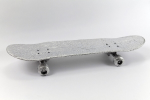 MiYoung Sohn Metal aluminum foil, skateboard hardware