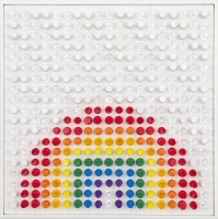 MiYoung Sohn Push Pins push pins, homosote, wood, paint
