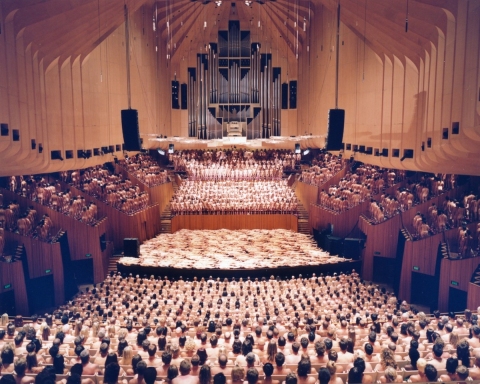 SPENCER TUNICK  interior c-print mounted between plexi  