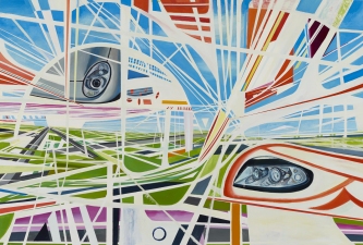 Paul Brainard Paintings oil on canvas