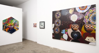 Paul Brainard Installation shots Allegra LaViola Gallery