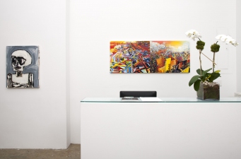 Paul Brainard Installation shots Allegra LaViola Gallery 