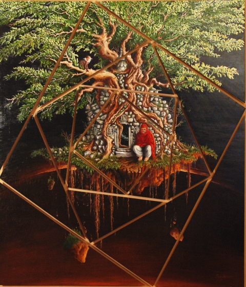 Philip Sugden, Artist Paintings Oil on Canvas, foam-core, wood