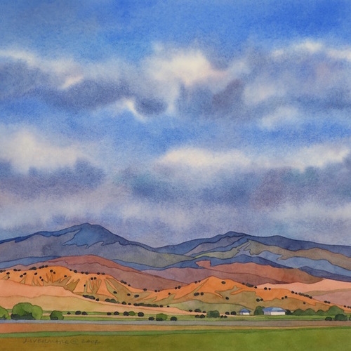 Rebecca Livermore | Paintings New Mexico watercolor on paper