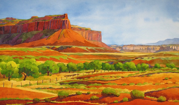 Rebecca Livermore | Paintings Arches & Canyonlands watercolor on paper