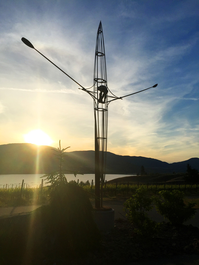 Dead Reckoning Monumental Commissioned Bronze, stainless steel, weathering steel