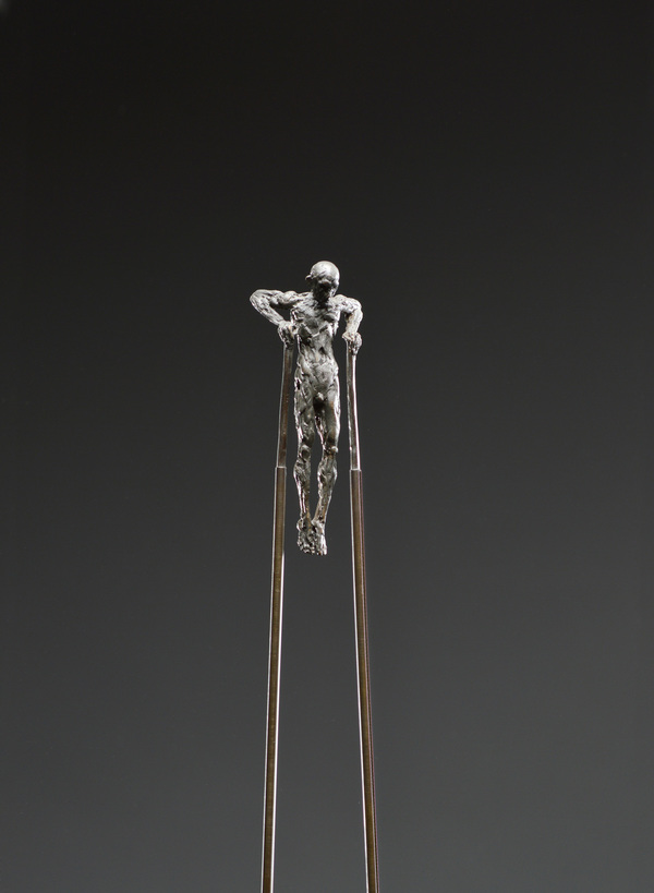 Spire (detail) Writ Small Bronze, steel