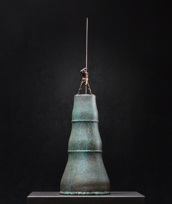 Fathom Writ Small Bronze, steel