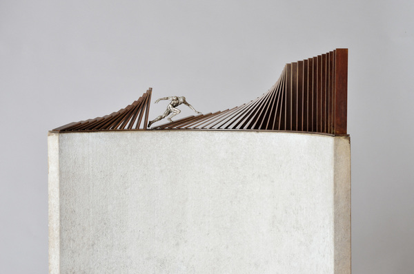 Critical Mass (maquette, on plinth) Writ Small