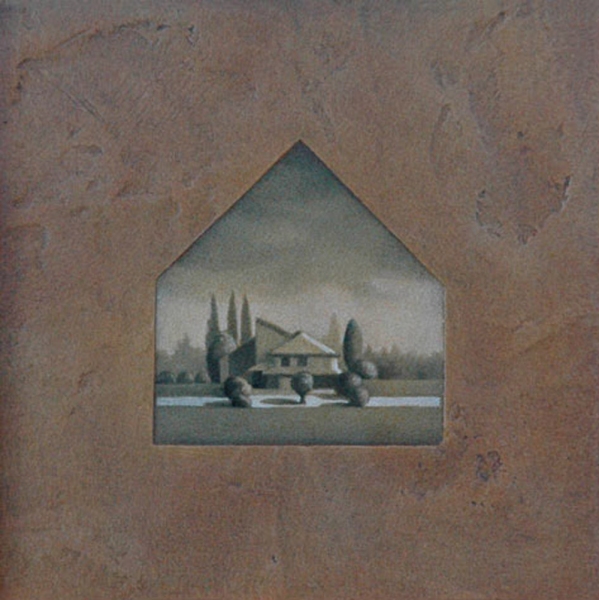 SHARON COSGROVE LANDSCAPE oil on panel