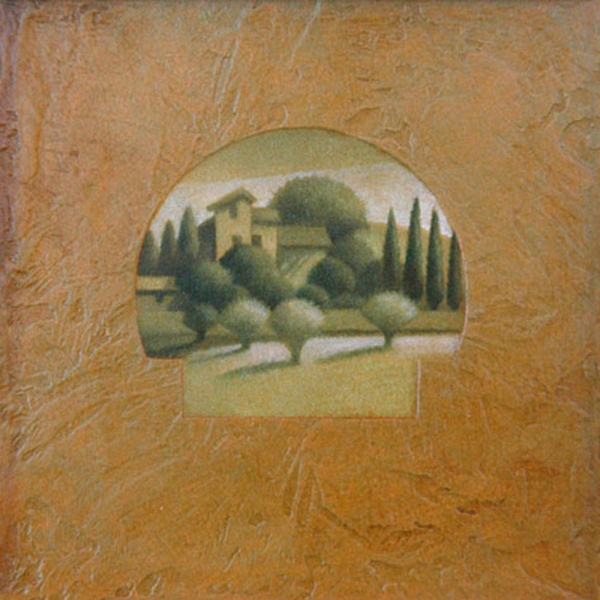 SHARON COSGROVE LANDSCAPE oil on panel