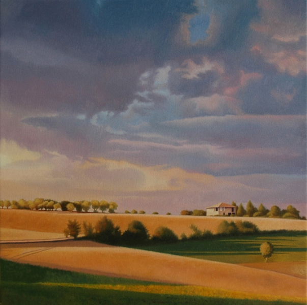 SHARON COSGROVE LANDSCAPE oil on canvas