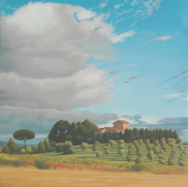 SHARON COSGROVE LANDSCAPE oil on canvas