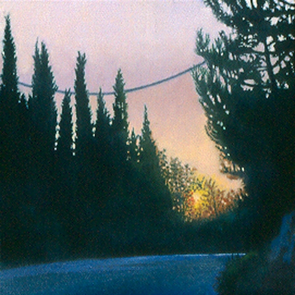 SHARON COSGROVE LANDSCAPE oil on canvas