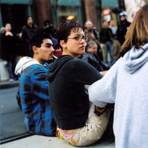 Adam Shemper  protest people, 2002-2004 
