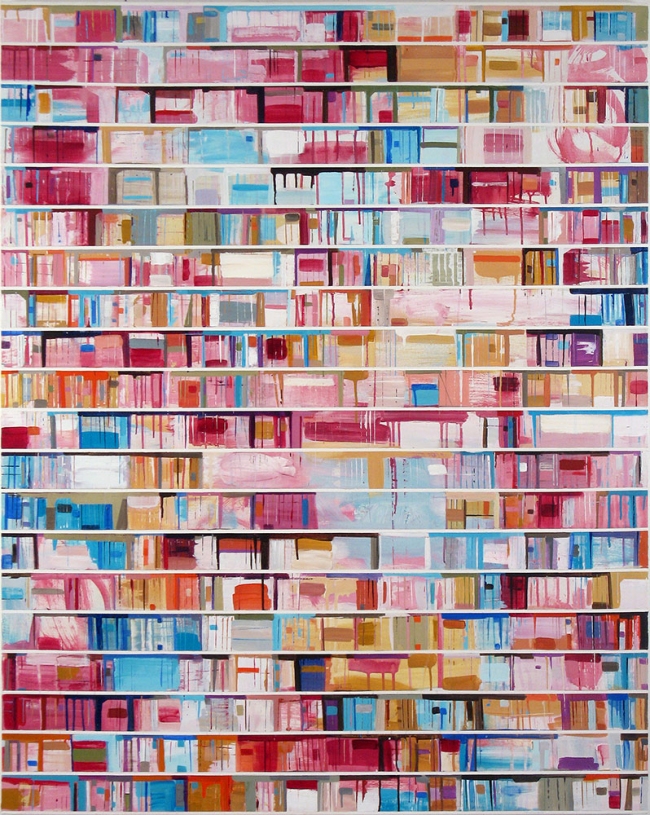 Stanford Kay Gutenberg Variations 2006-08 Acrylic on canvas