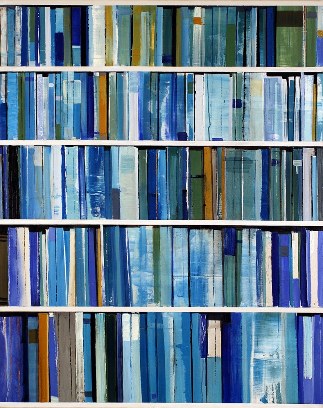 Stanford Kay Gutenberg Variations 2003-05 Acrylic on canvas