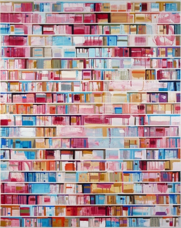 Stanford Kay Gutenberg Variations 2006-08 Acrylic on canvas