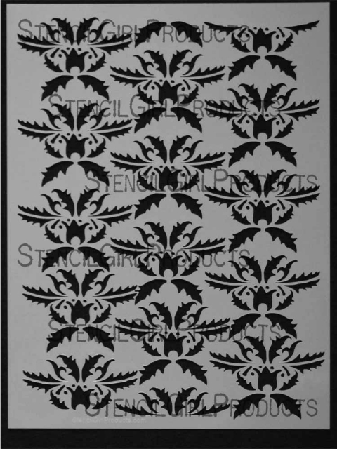 StencilGirl Products Stencils 9x12 Artist Designer - Jessica Sporn