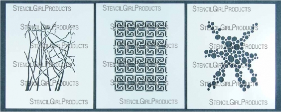 StencilGirl Products Stencil Sets 6x5 Artist Designer - Mary Beth Shaw