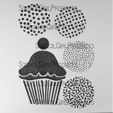 StencilGirl Products Stencils 6x6  Artist Designer - June Pfaff Daley