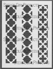 StencilGirl Products Stencils 9x12 Artist Designer - Michelle Ward