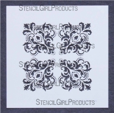 StencilGirl Products Stencils 6x6 Designer Artist - Michelle Ward