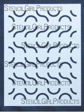 StencilGirl Products Stencils 9x12 Artist Designer - Andrew Borloz