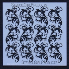 StencilGirl Products Stencils 6x6 Artist Designer - Michelle Ward
