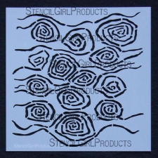 StencilGirl Products Stencils 6x6 Artist Designer - Pam Carriker