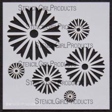 StencilGirl Products Stencils 6x6 Artist Designer - Michelle Ward